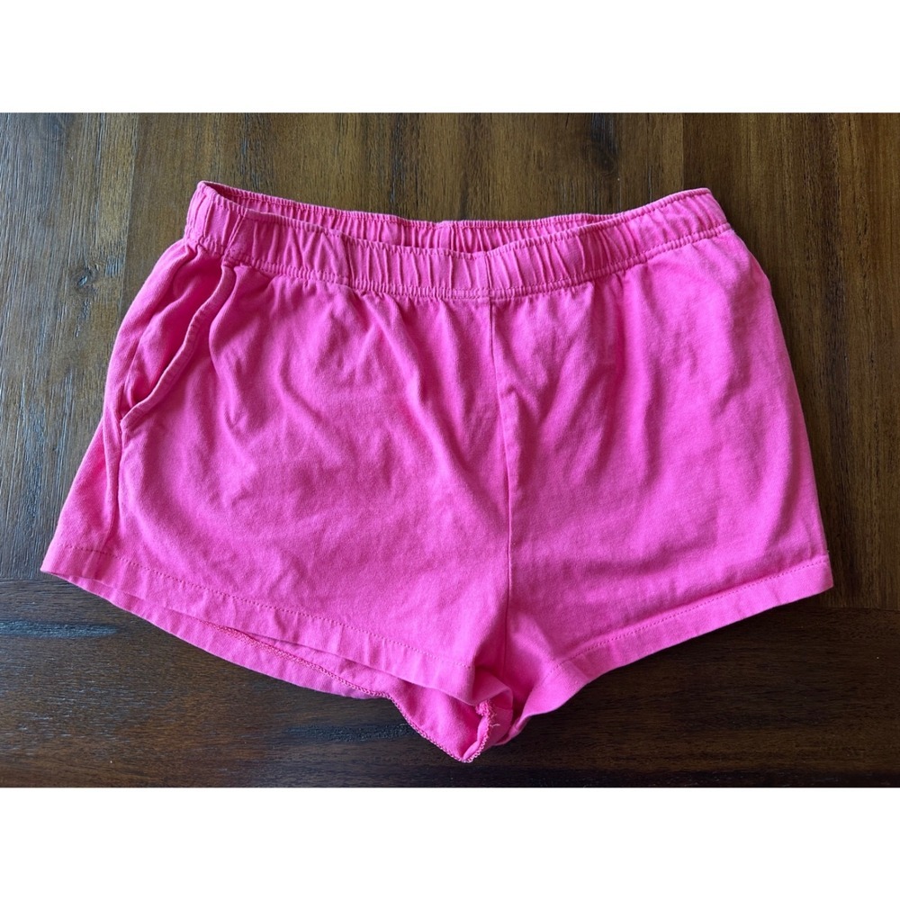 American Eagle Hot Pink Seriously Lived-In Cotton Lounge Shorts Womens Medium
